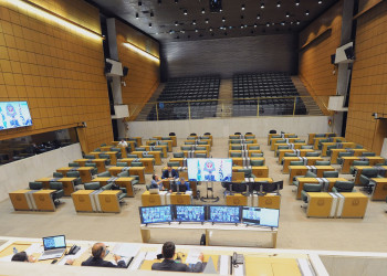 Sessão virtual da Assembleia Legislativa. Foto: Divulgação/Assembleia Legislativa